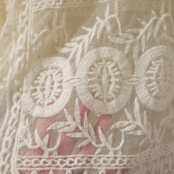 Sheer, short top! - Picture 2 of 3